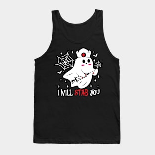 I Will Stab You -Nurse Tank Top